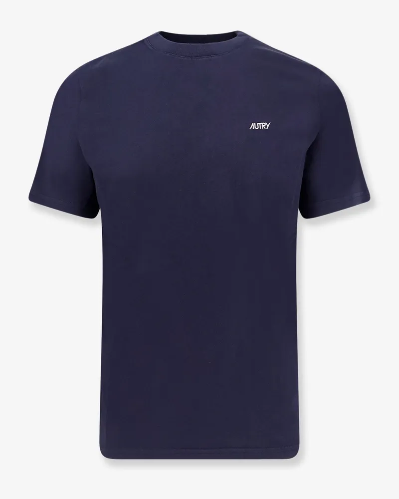 AUTRY Cotton T-shirt -  - gender_Man Blue