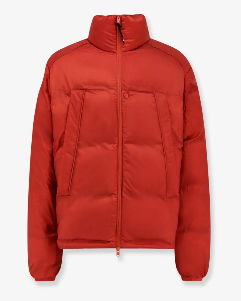 adidas Puff recycled nylon down jacket -  - gender_Man Red