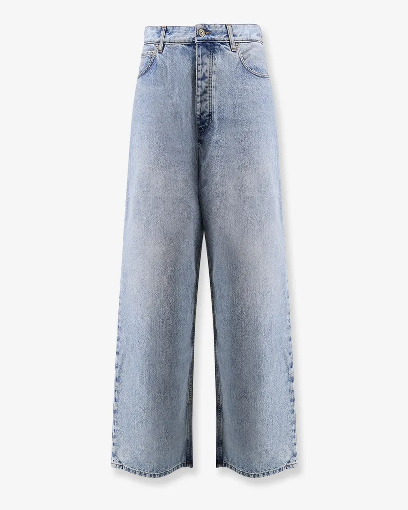 Balenciaga Baggy denim trousers -  - gender_Man Blue