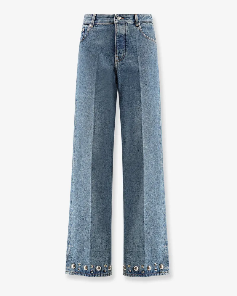 Valentino Garavani Jeans with metal details -  - gender_Man Blue