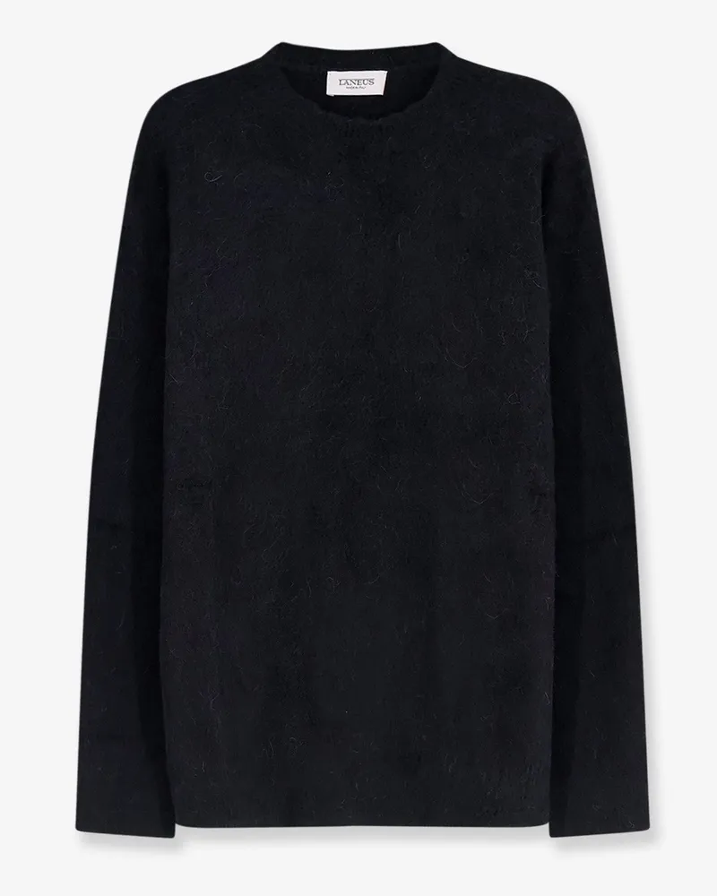 Laneus Alpaca blend sweater -  - gender_Man Black