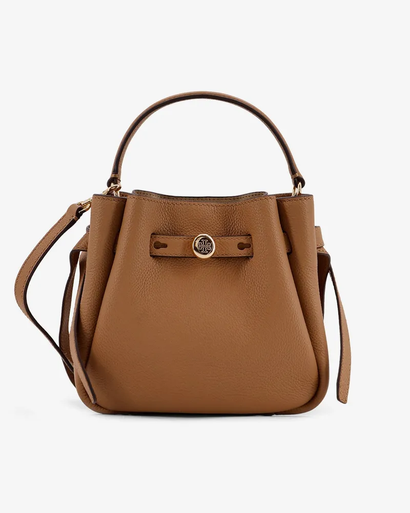 Tory Burch Romy Mini leather crossbody bag -  - gender_Woman Brown