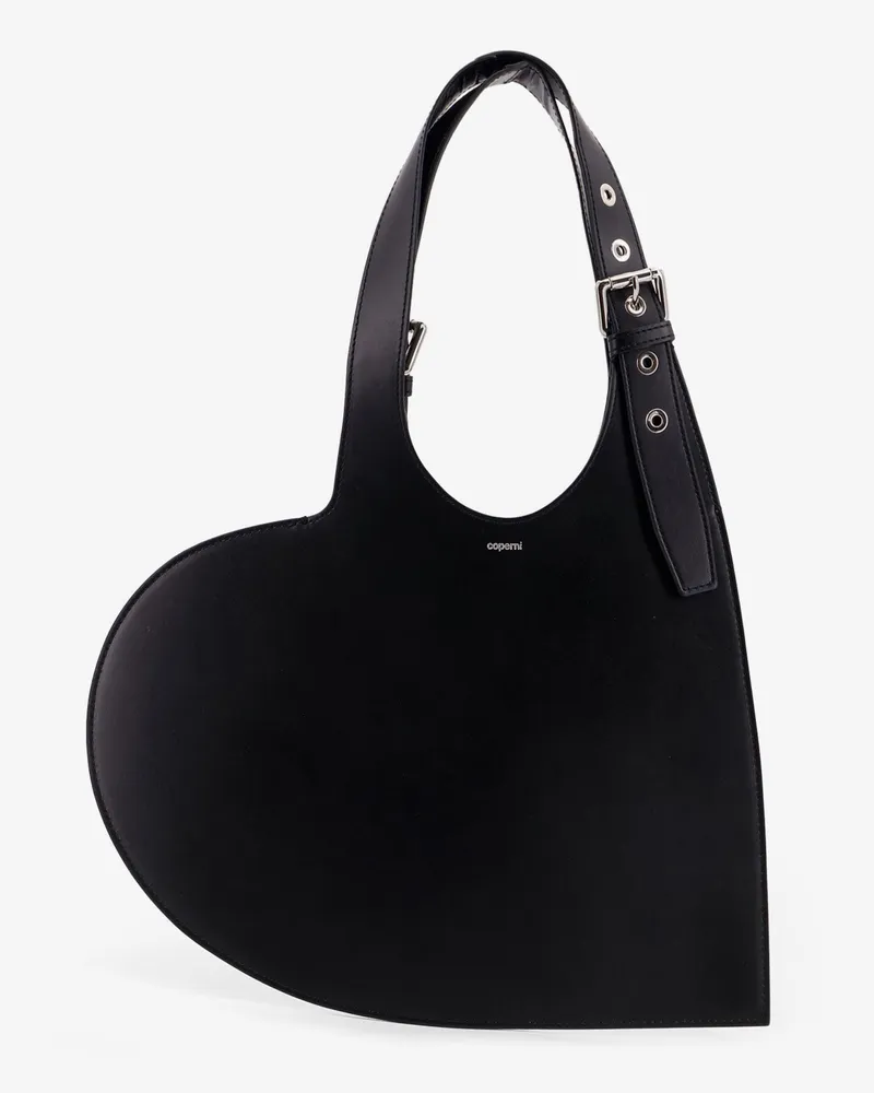 COPERNI Belt Heart Tote leather shoulder bag -  - gender_Woman Black