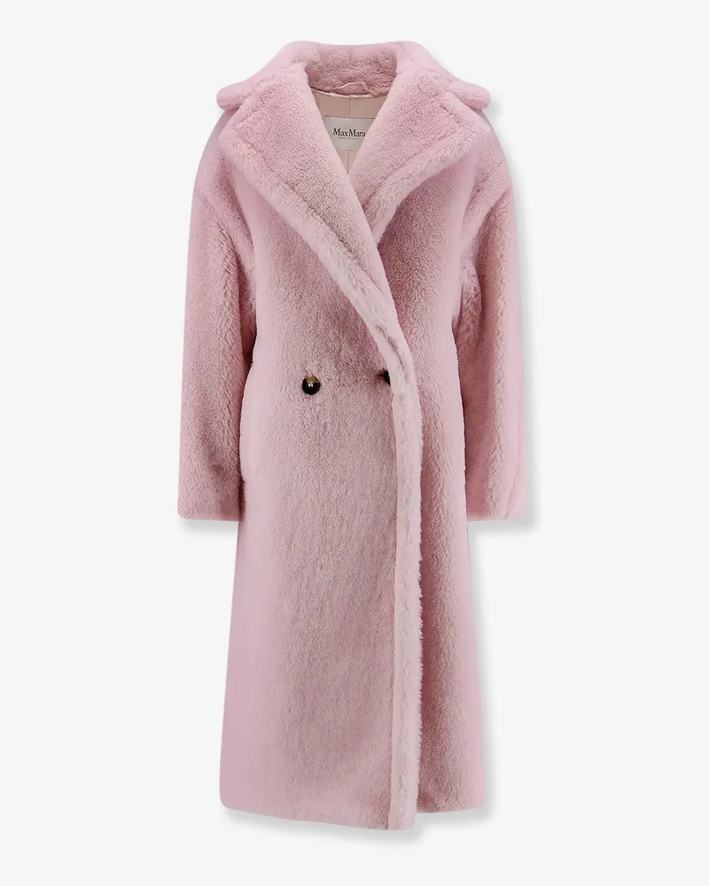 Max Mara Tedgirl alpaca and virgin wool fur coat -  - gender_Woman Pink