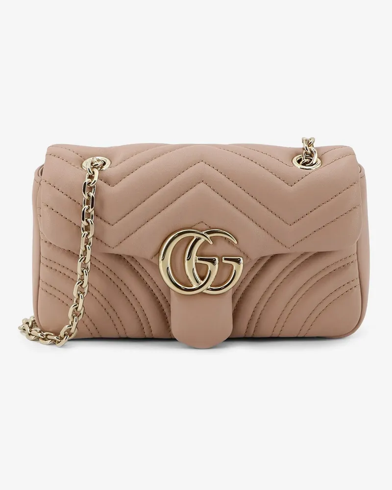 Gucci GG Marmont leather crossbody bag -  - gender_Woman Pink