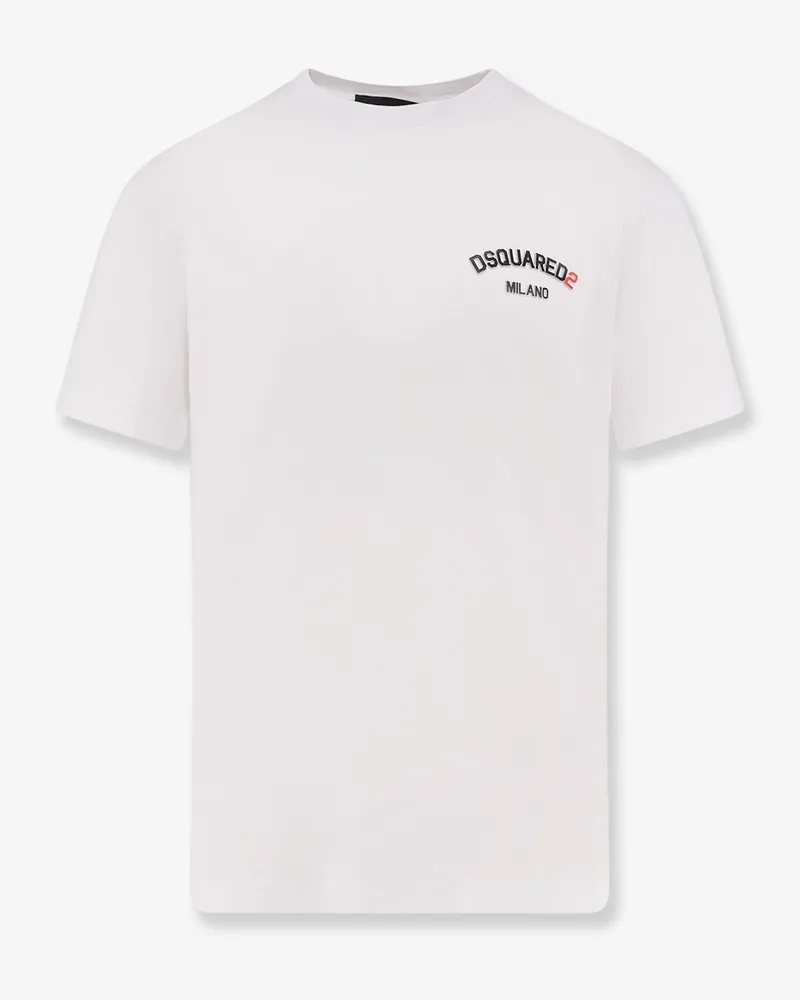 Dsquared2 Regular Fit cotton t-shirt -  - gender_Man White