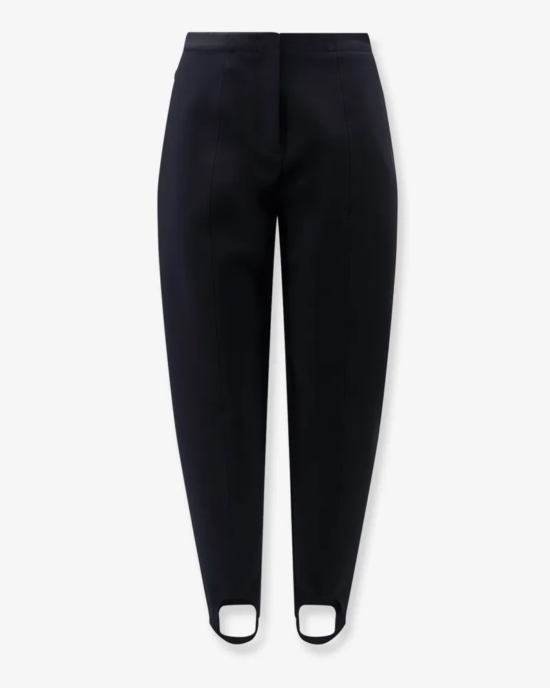 Loewe Stretch wool blend stirrup trousers -  - gender_Woman Black