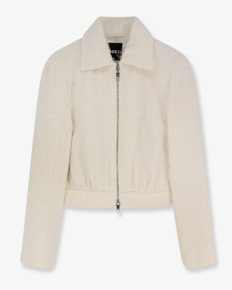 HUGO BOSS Jocalen wool blend jacket -  - gender_Woman White