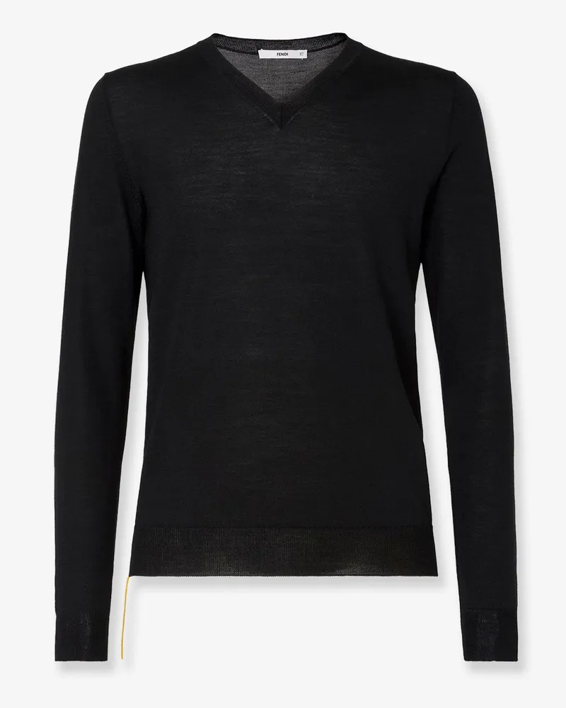 Fendi Virgin wool sweater -  - gender_Man Black