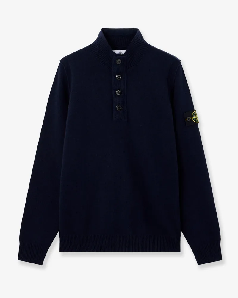 Stone Island Wool blend sweater -  - gender_Man Blue