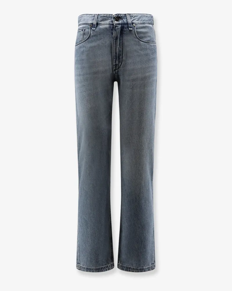 Fendi Regular five pockets jeans -  - gender_Man Blue
