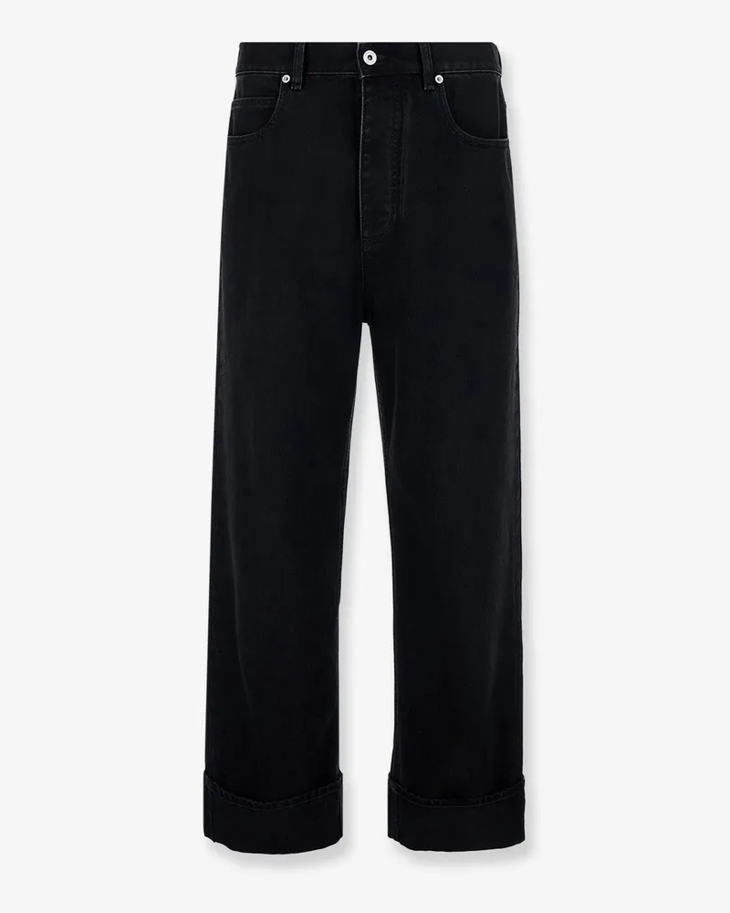 Bottega Veneta Black denim trousers -  - gender_Man Black