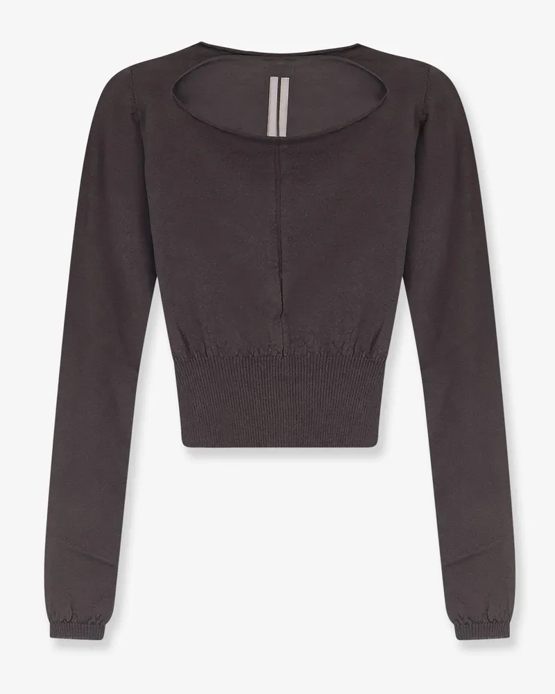 Rick Owens Virgin wool sweater -  - gender_Woman Grey