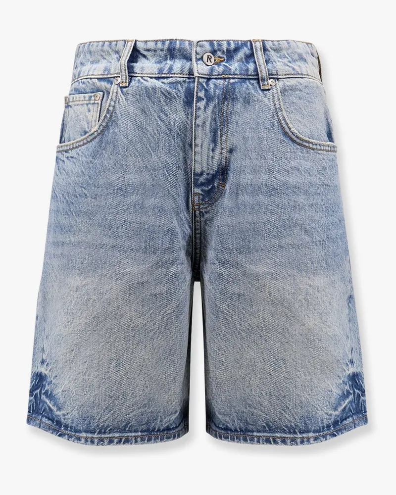 REPRESENT Tailored stone-washed denim bermuda shorts -  - gender_Man 