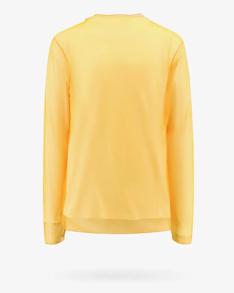 Jil Sander Cotton t-shirt + voile t-shirt -  - gender_Man Orange