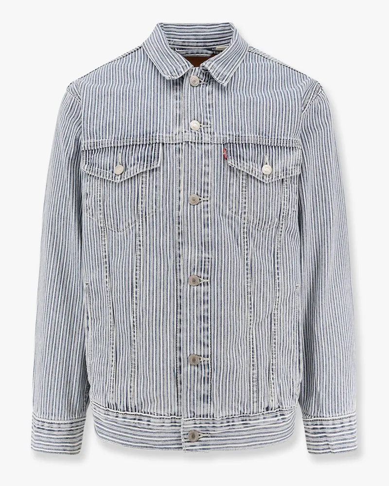 Levi's Relaxed striped cotton jacket -  - gender_Man 
