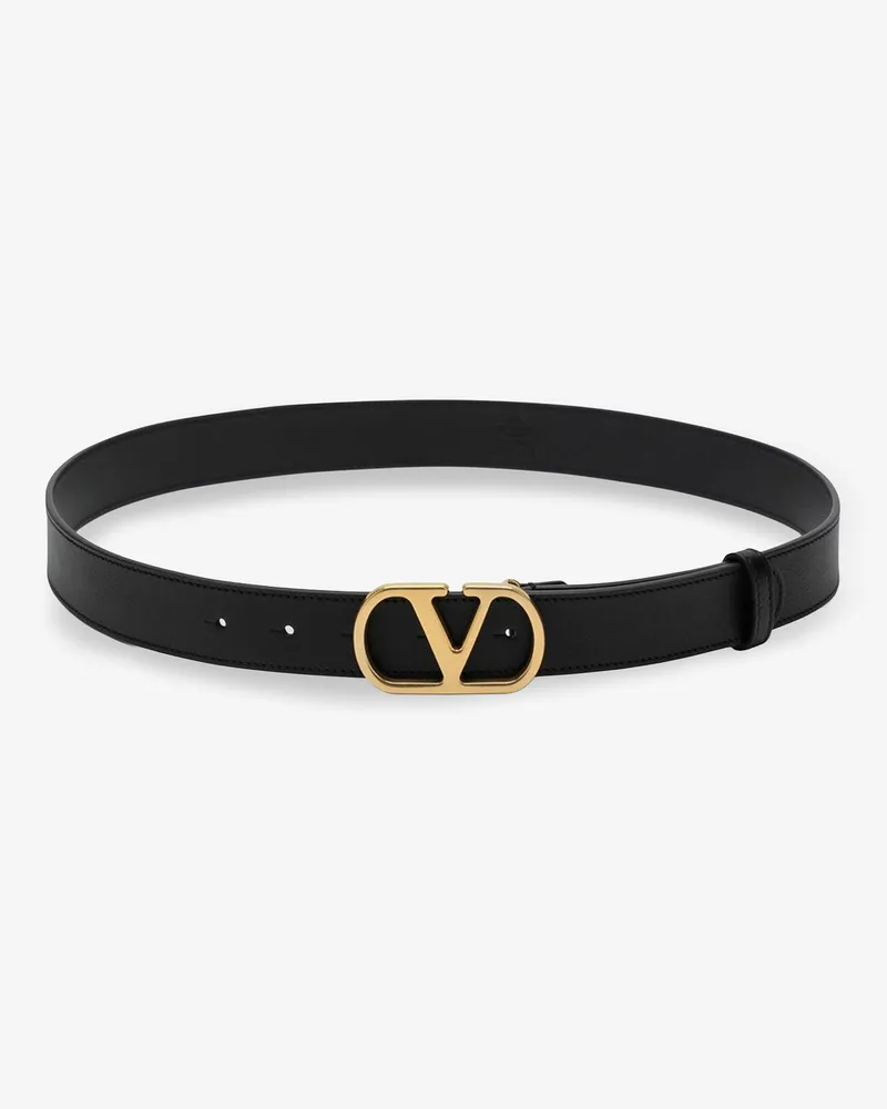 Valentino Garavani Leather belt -  - gender_Woman Black
