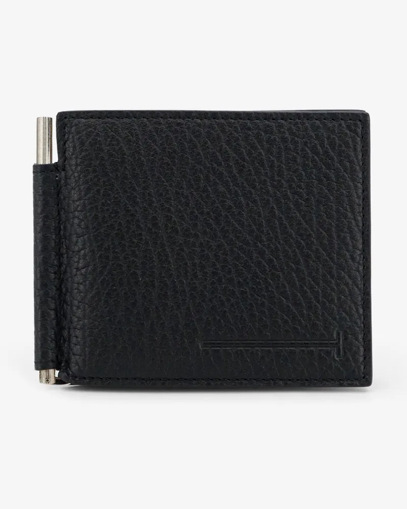 Tom Ford Textured leather wallet -  - gender_Man Black