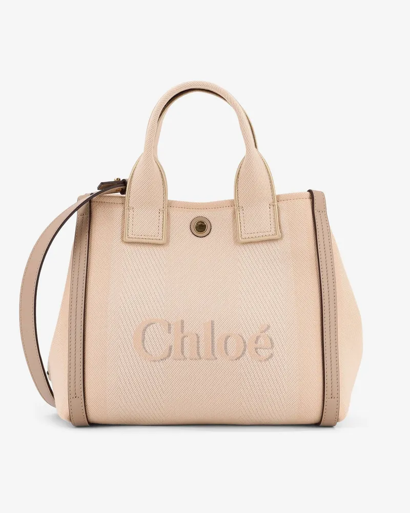 Chloé Chloé Carry canvas crossbody bag -  - gender_Woman Beige