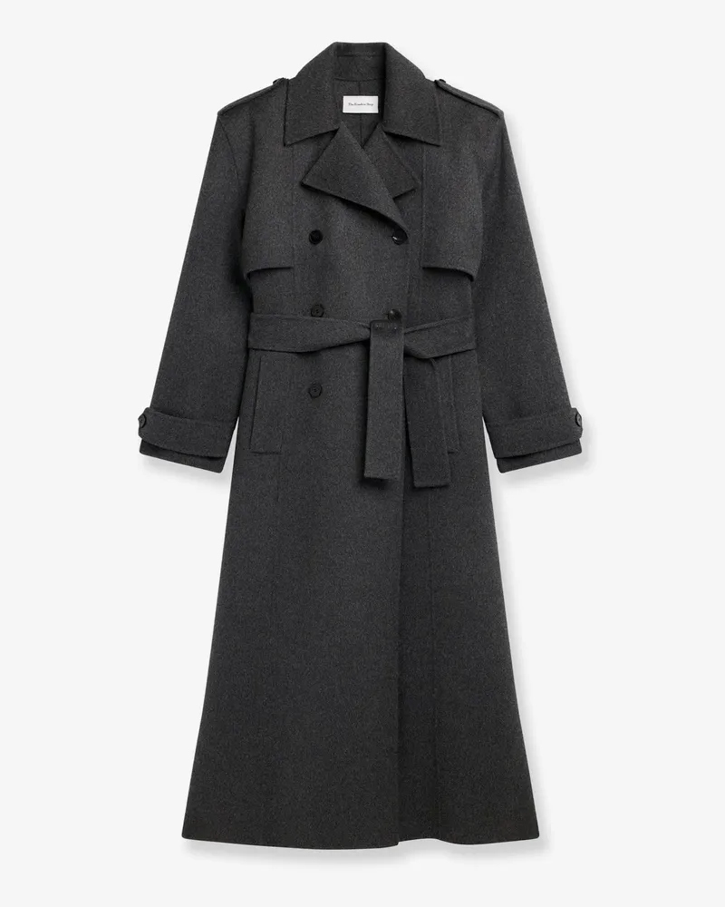 FRANKIE Shop Nikola wool and cashmere blend coat -  - gender_Woman Grey