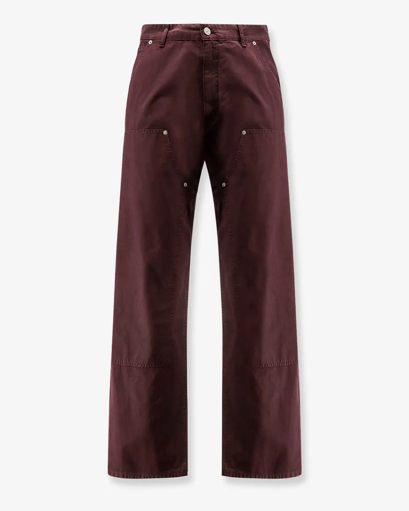Maison Margiela Denim trousers -  - gender_Man Red