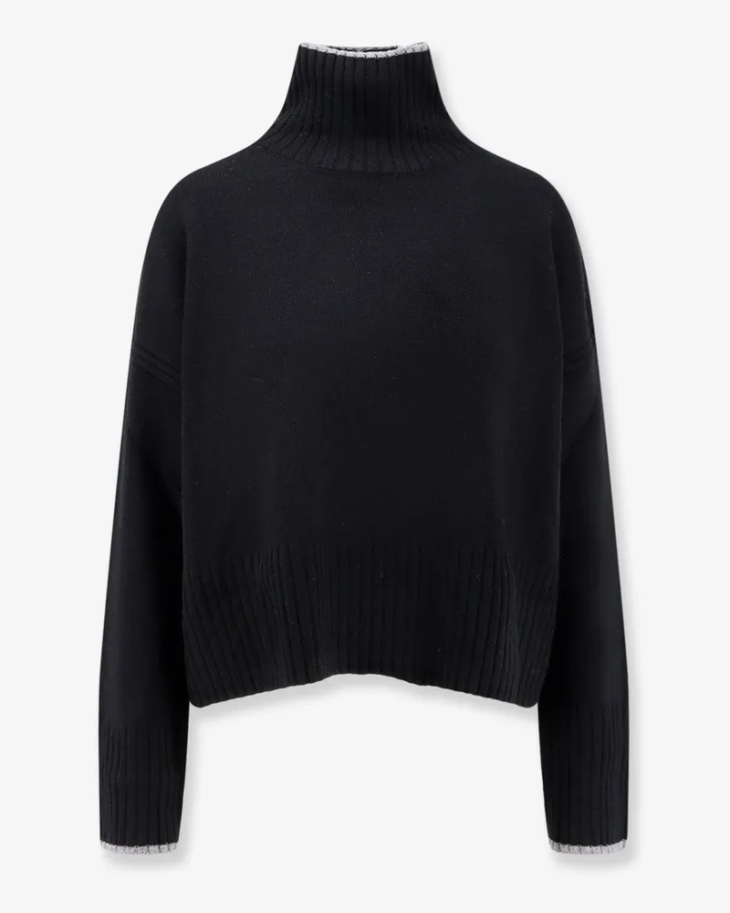 Pinko Falkland wool and cashmere turtleneck sweater -  - gender_Woman Black