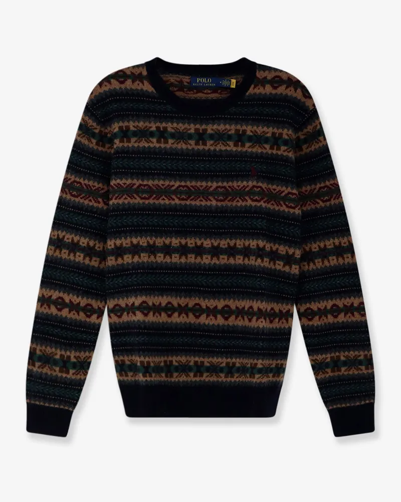 Ralph Lauren Responsible wool crew-neck sweater -  - gender_Man Multicolor