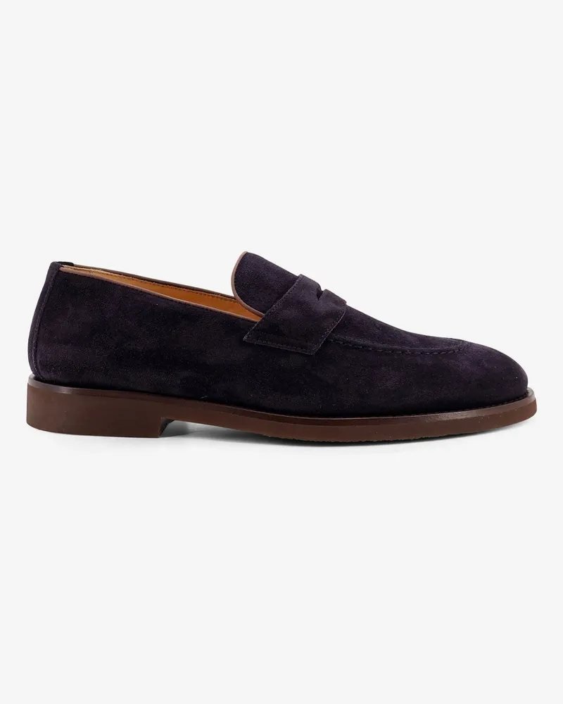 Brunello Cucinelli Suede loafers -  - gender_Man Blue