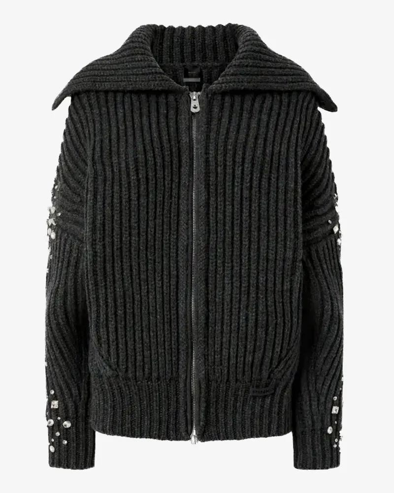 Pinko New Gavi Cardigan wool blend jacket -  - gender_Woman Grey