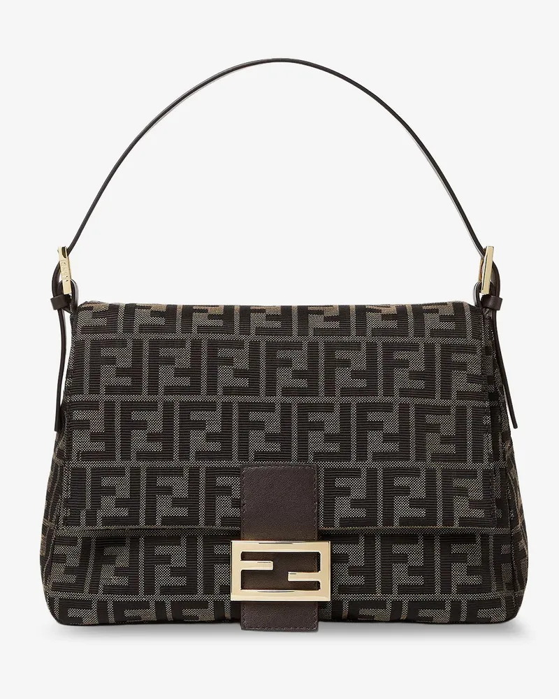 Fendi Flap 26325 FF Zucca Jacquard shoulder bag -  - gender_Woman Brown