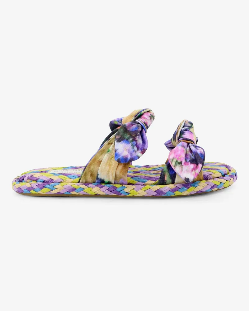 Zimmermann Carousel multicolored raffia sandals -  - gender_Woman Multicolor