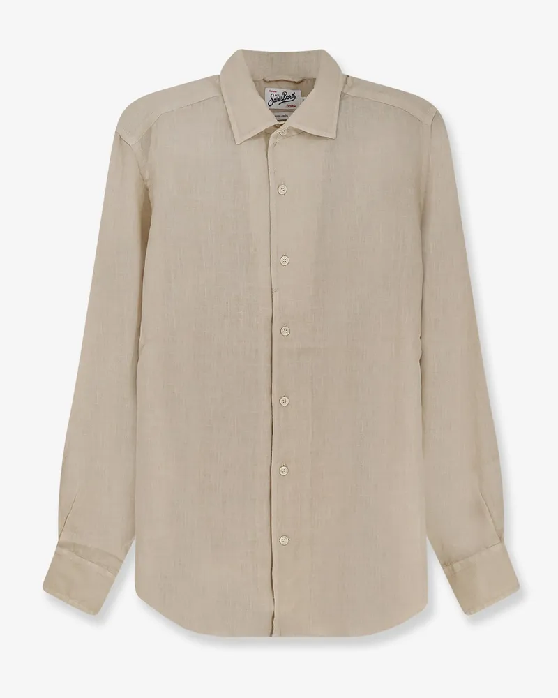 MC2 Saint Barth Raphael linen shirt -  - gender_Man Beige