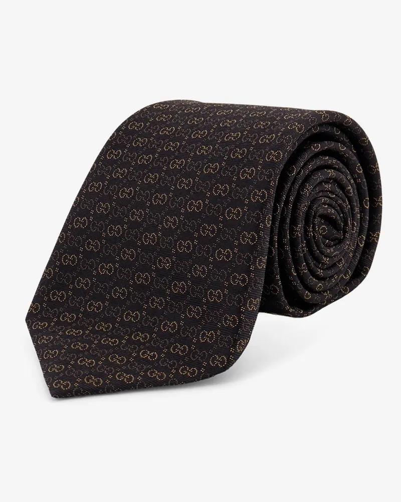 Gucci Oxy silk tie -  - gender_Man Black