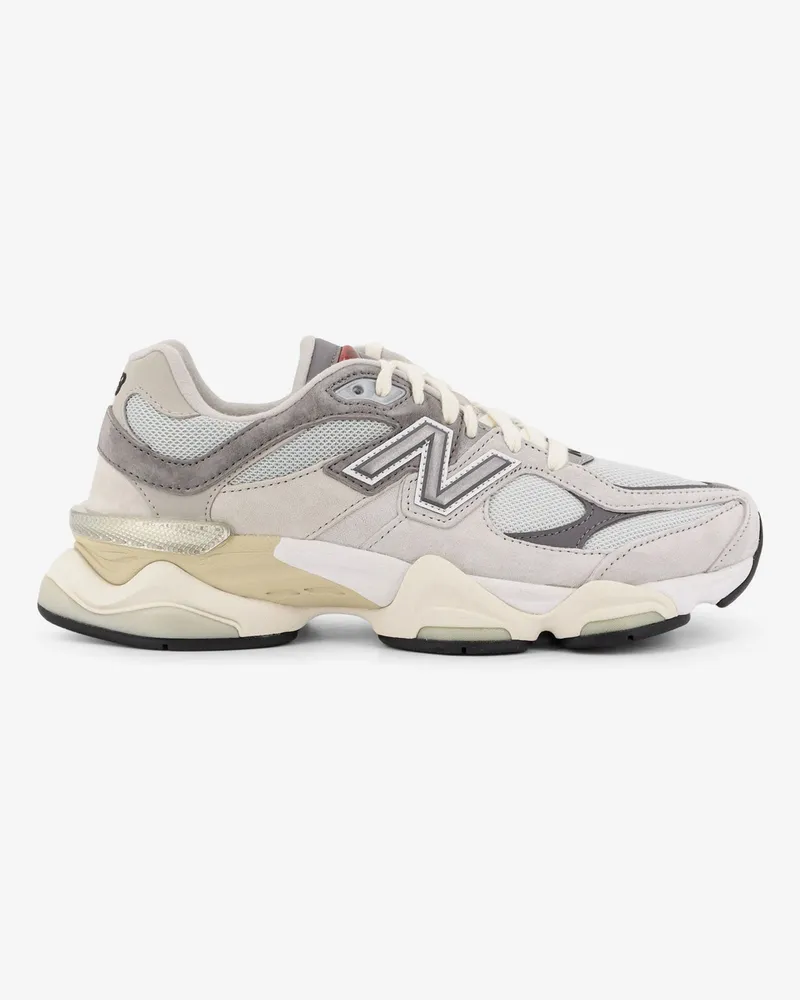 New Balance 9060G mesh sneakers with suede inserts -  - gender_Man Grey