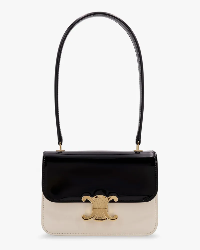 Celine Teen garance bicolor patent leather shoulder bag -  - gender_Woman 