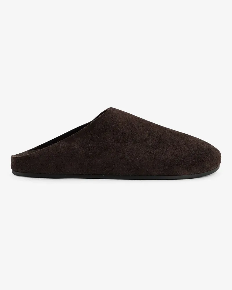 The Row Hammered leather sandals -  - gender_Woman Brown