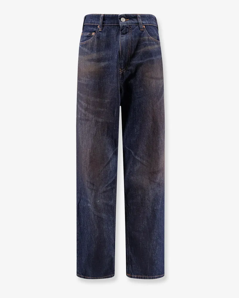 Maison Margiela Jeans with Numeric Signature tag -  - gender_Woman Blue