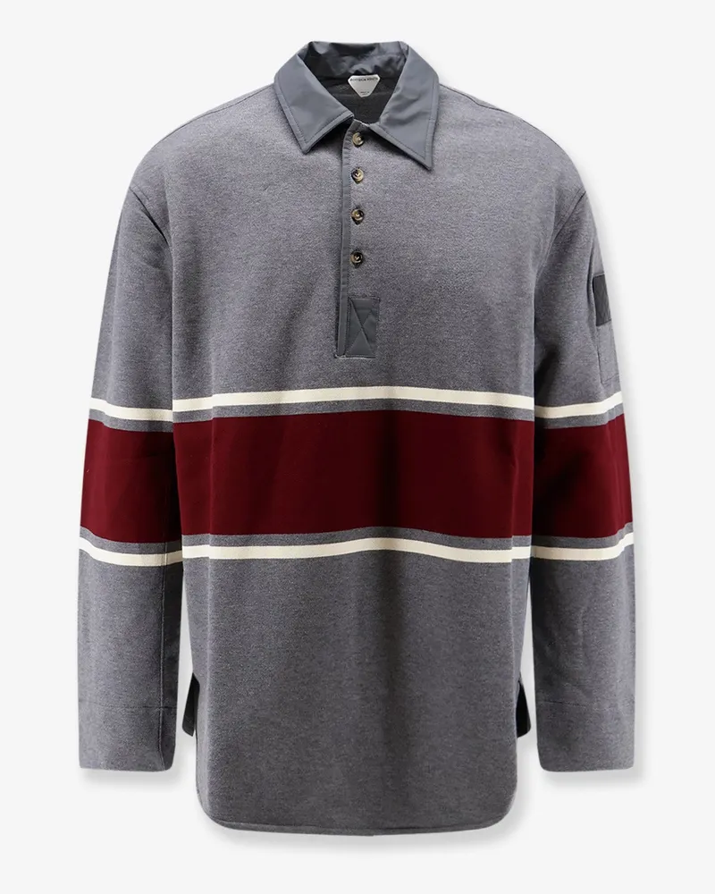Bottega Veneta Light Cotton Polo Shirt -  - gender_Man Grey