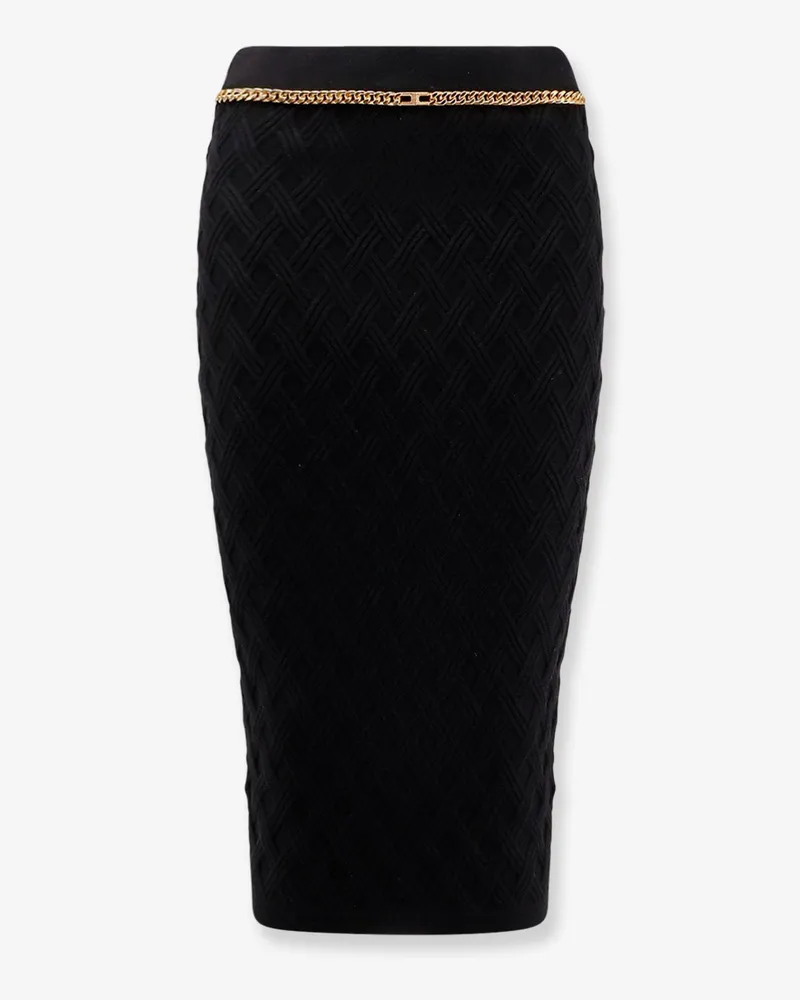Elisabetta Franchi Viscose blend pencil skirt -  - gender_Woman Black