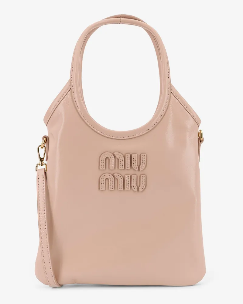 Miu Miu Leather shoulder bag -  - gender_Woman Pink