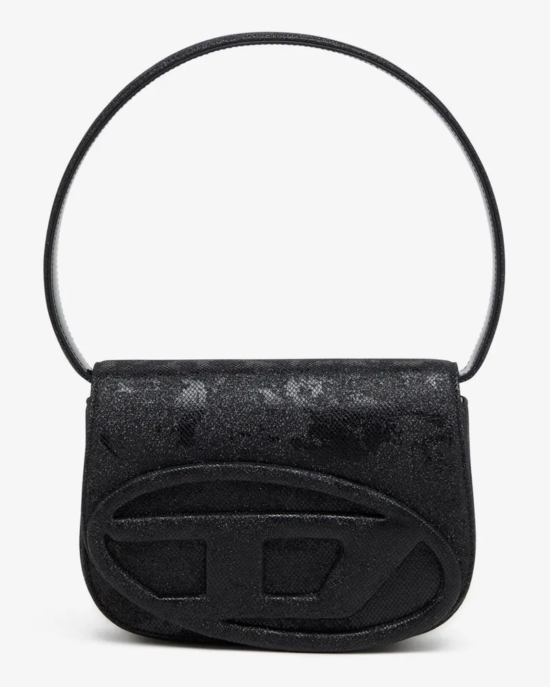 Diesel 1DR glitter fabric shoulder bag -  - gender_Woman Black