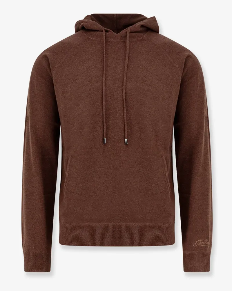 MC2 Saint Barth Willbur Wool hooded sweater -  - gender_Man Brown