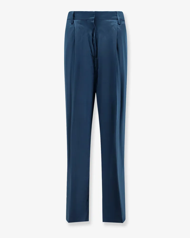 Dries van Noten Portias satin trousers -  - gender_Woman Blue