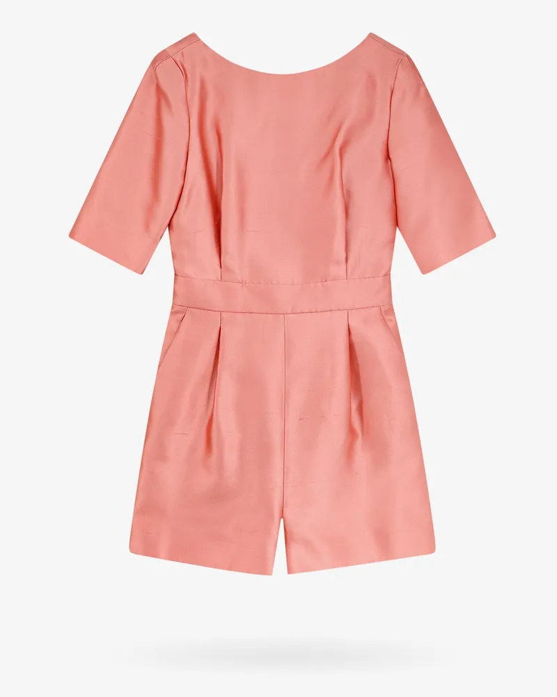 Max Mara Silk and cotton jumpsuit -  - gender_Woman Pink