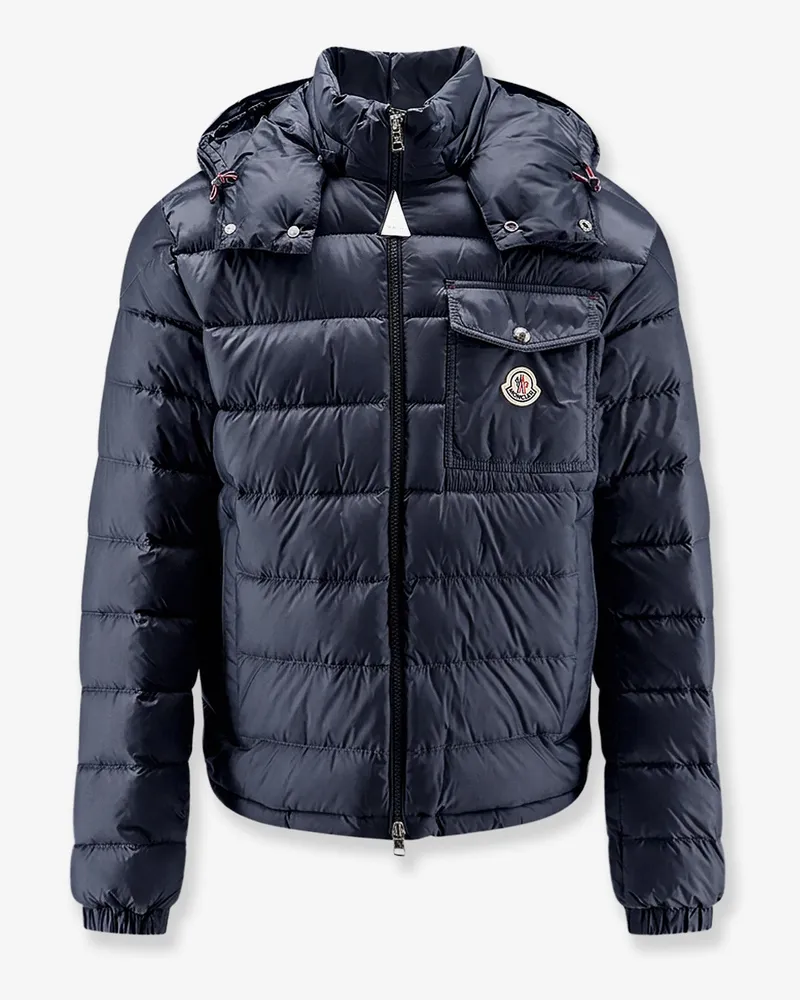 Moncler Verith recycled nylon down jacket -  - gender_Man Blue