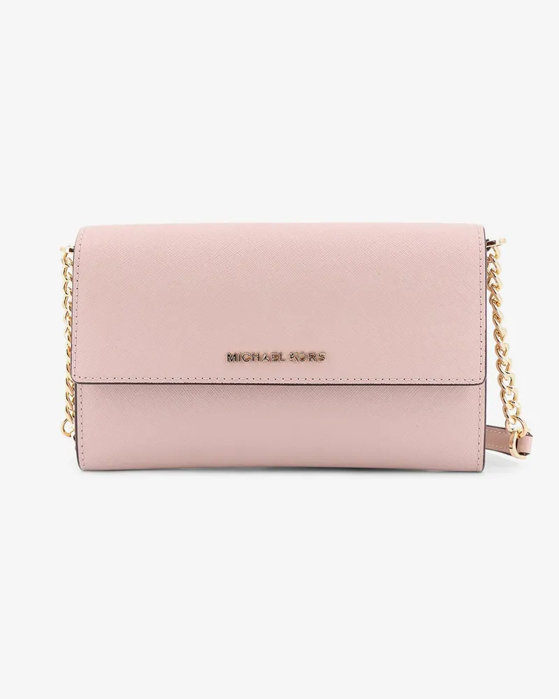 Michael Kors Jer set leather shoulder bag with frontal monogram -  - gender_Woman 