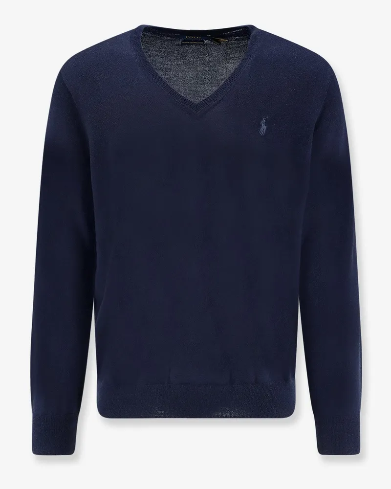 Ralph Lauren Wool sweater -  - gender_Man Blue