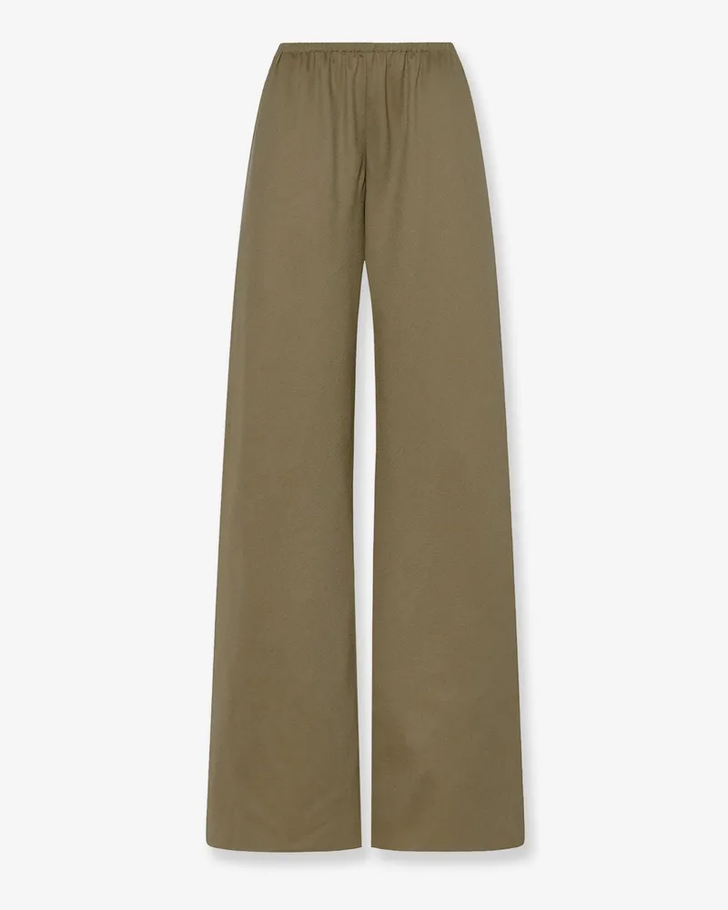 The Row Gala virgin wool trousers -  - gender_Woman Green
