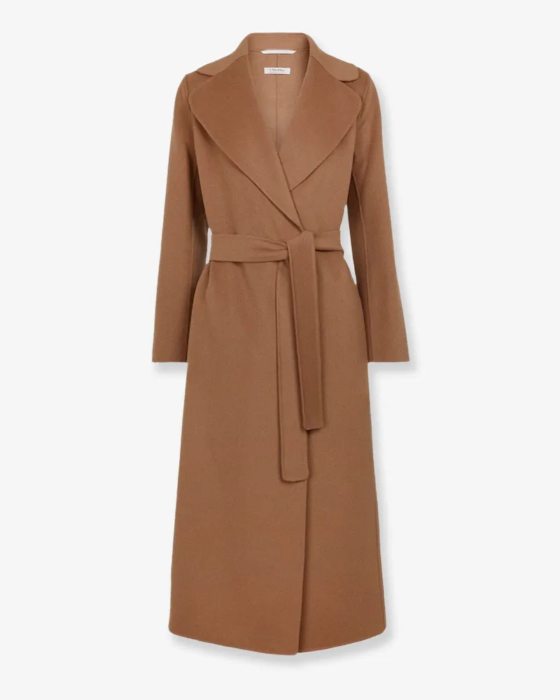 Max Mara Poldo virgin wool coat -  - gender_Woman Brown