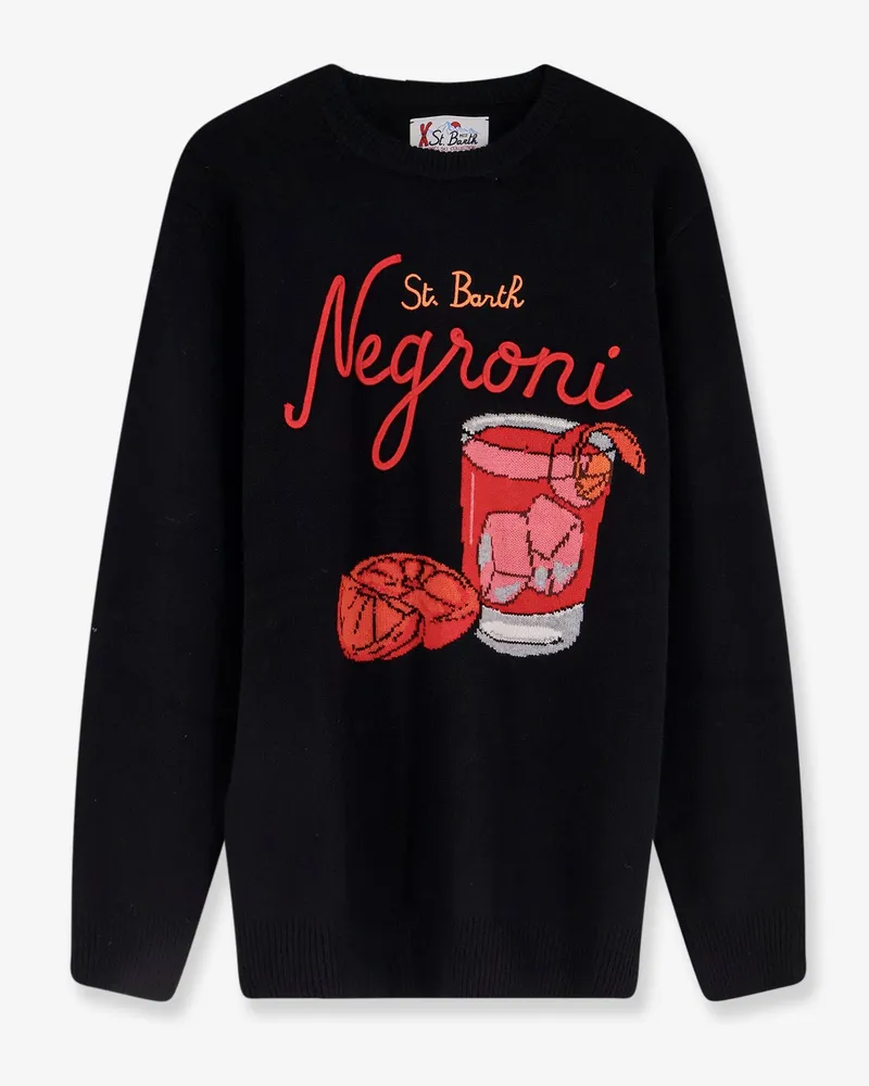 MC2 Saint Barth Heron wool blend sweater -  - gender_Man Black